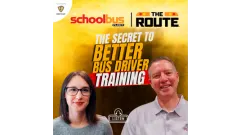 thumbnail for the route season 2 episode 9 featuring photos of bret brooks and amanda huggett