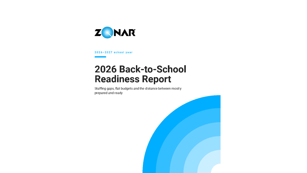 Zonar Back to School Readiness Report for 2026