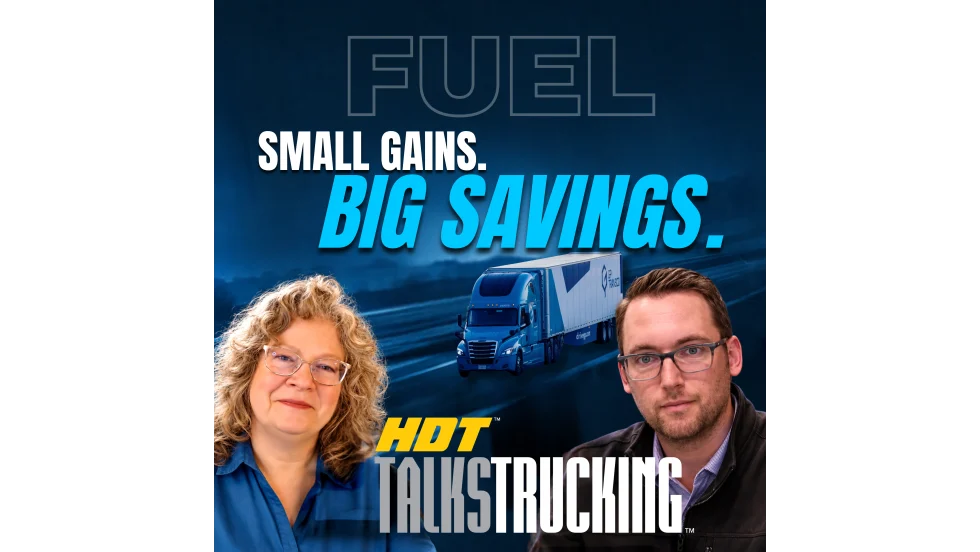 Video thumbnail with text: Fuel -- small gains, big savings.
