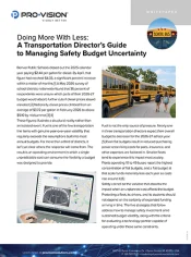 Doing More With Less: How Transportation Directors Can Prioritize Safety Amid Budget Uncertainty